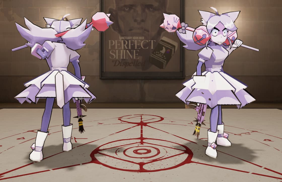 MewMew/Pink as Billy (w/ Maddie alt) screenshot 7