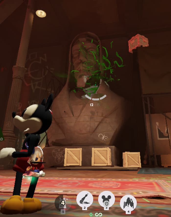 Epic Mickey over Violet screenshot 2