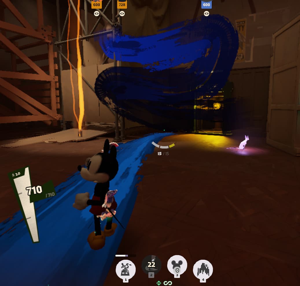 Epic Mickey over Violet screenshot 3