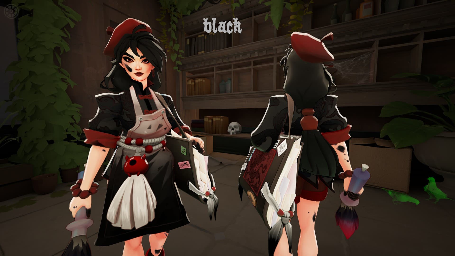 Scarlet Violet + particles (6 NEW HAIR COLORS) screenshot 7