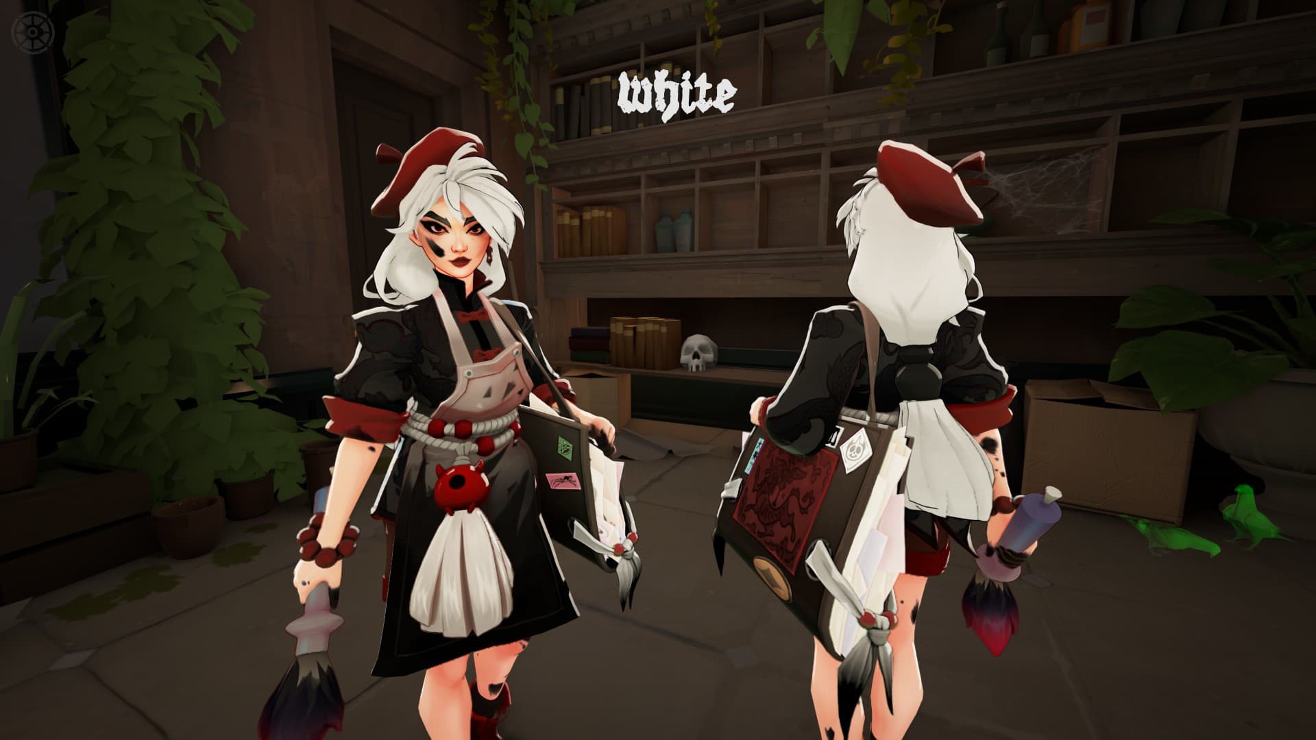 Scarlet Violet + particles (6 NEW HAIR COLORS) screenshot 9