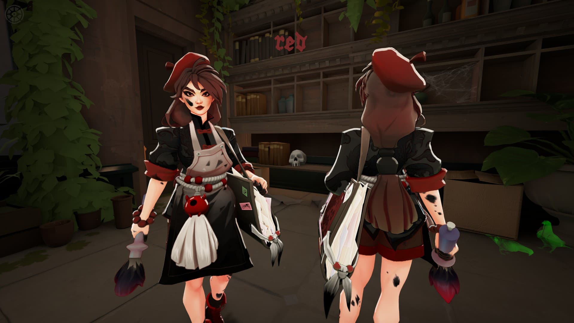 Scarlet Violet + particles (6 NEW HAIR COLORS) screenshot 8