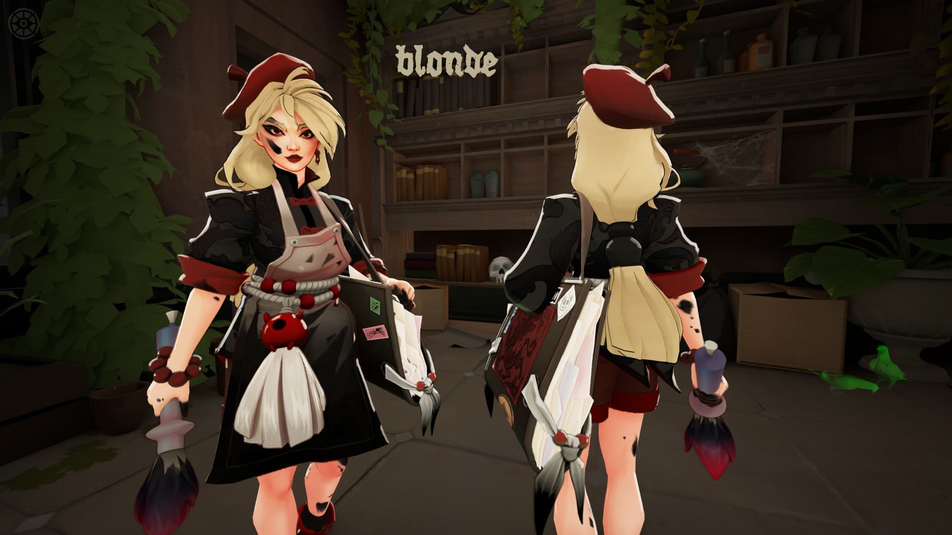 Scarlet Violet + particles (6 NEW HAIR COLORS) screenshot 4