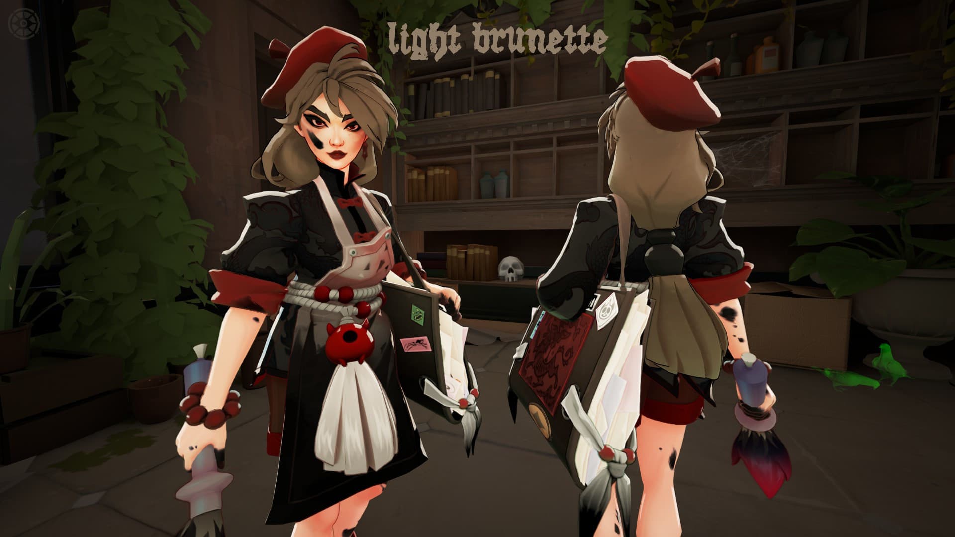 Scarlet Violet + particles (6 NEW HAIR COLORS) screenshot 5