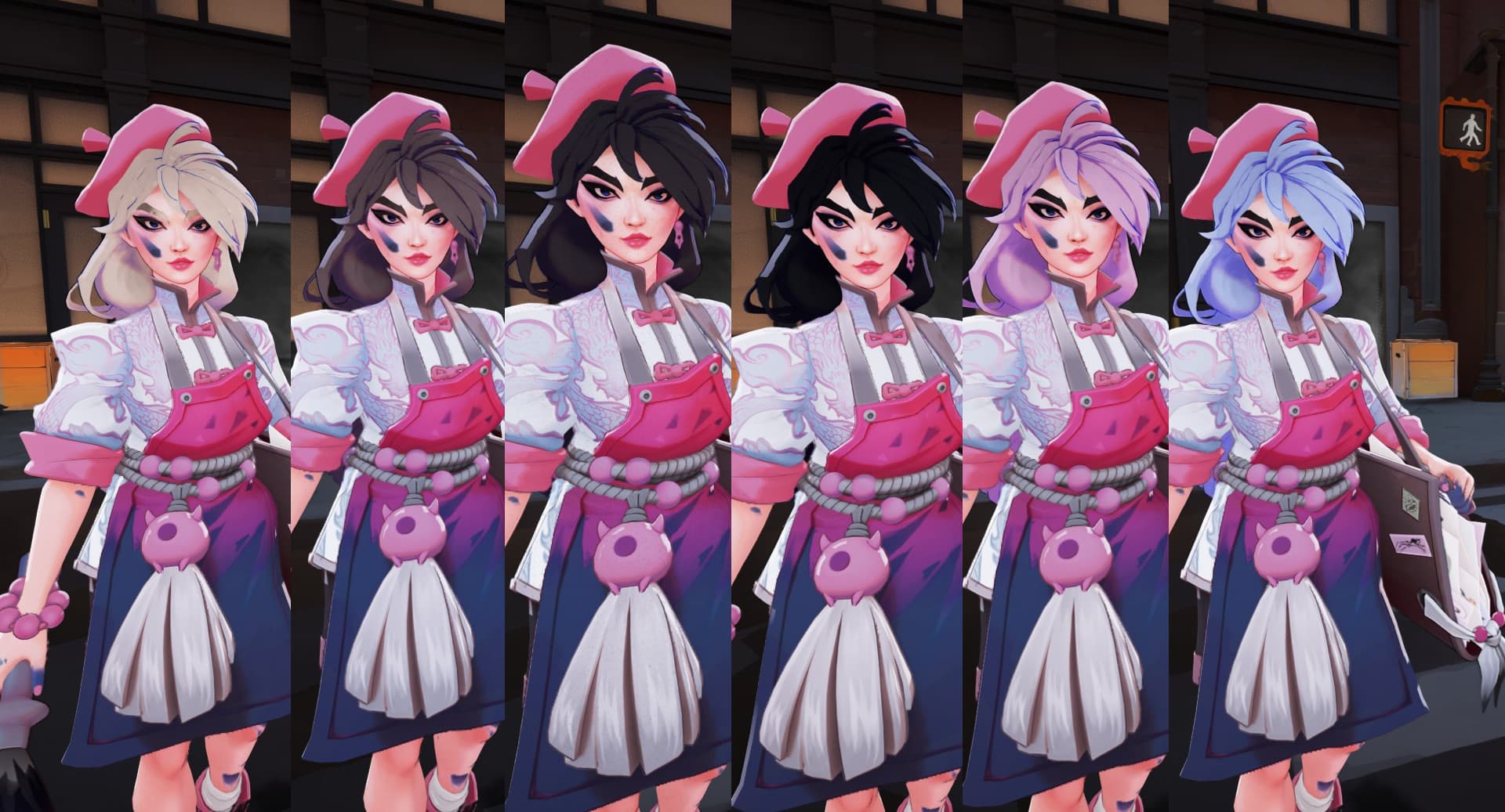 Bubblegum Violet + particles (6 NEW HAIR COLORS) screenshot 4