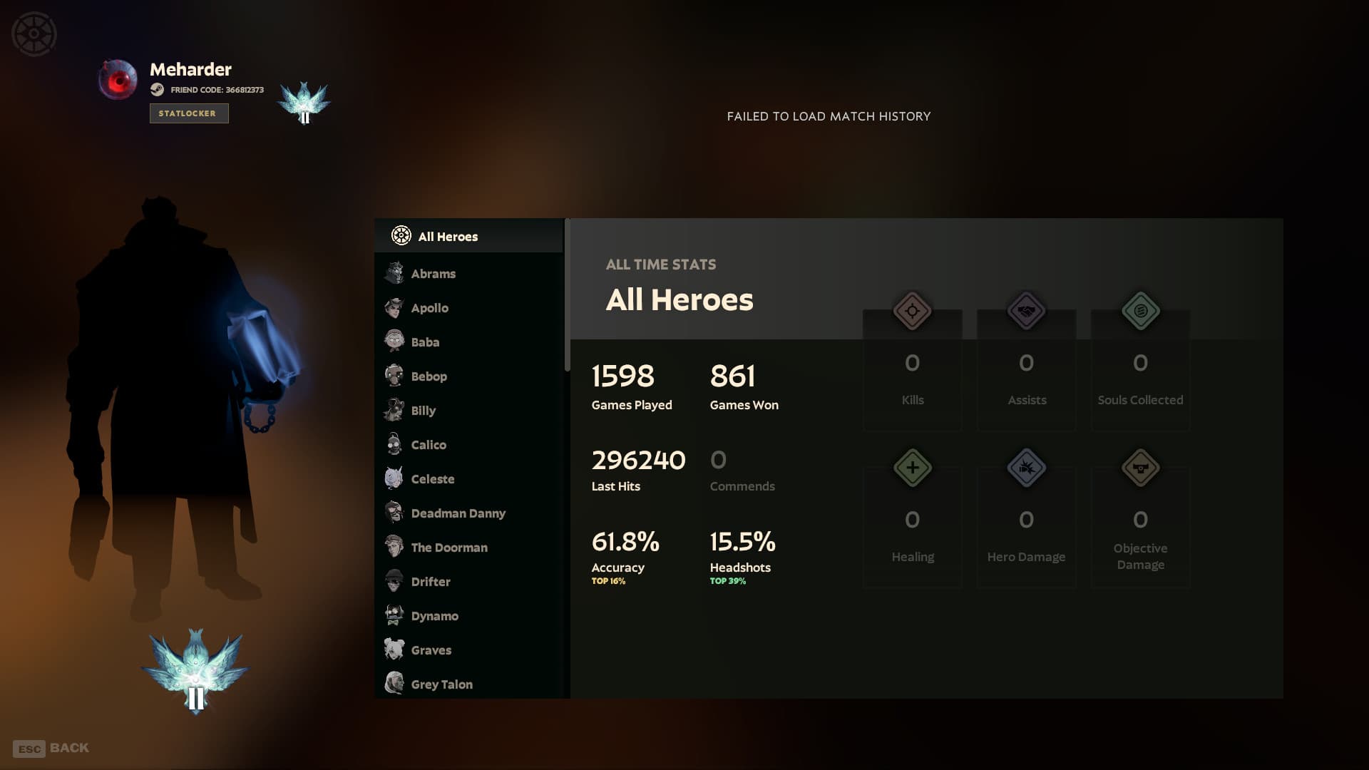 Deadlock Ranks — ranks, stats & profile screenshot 6