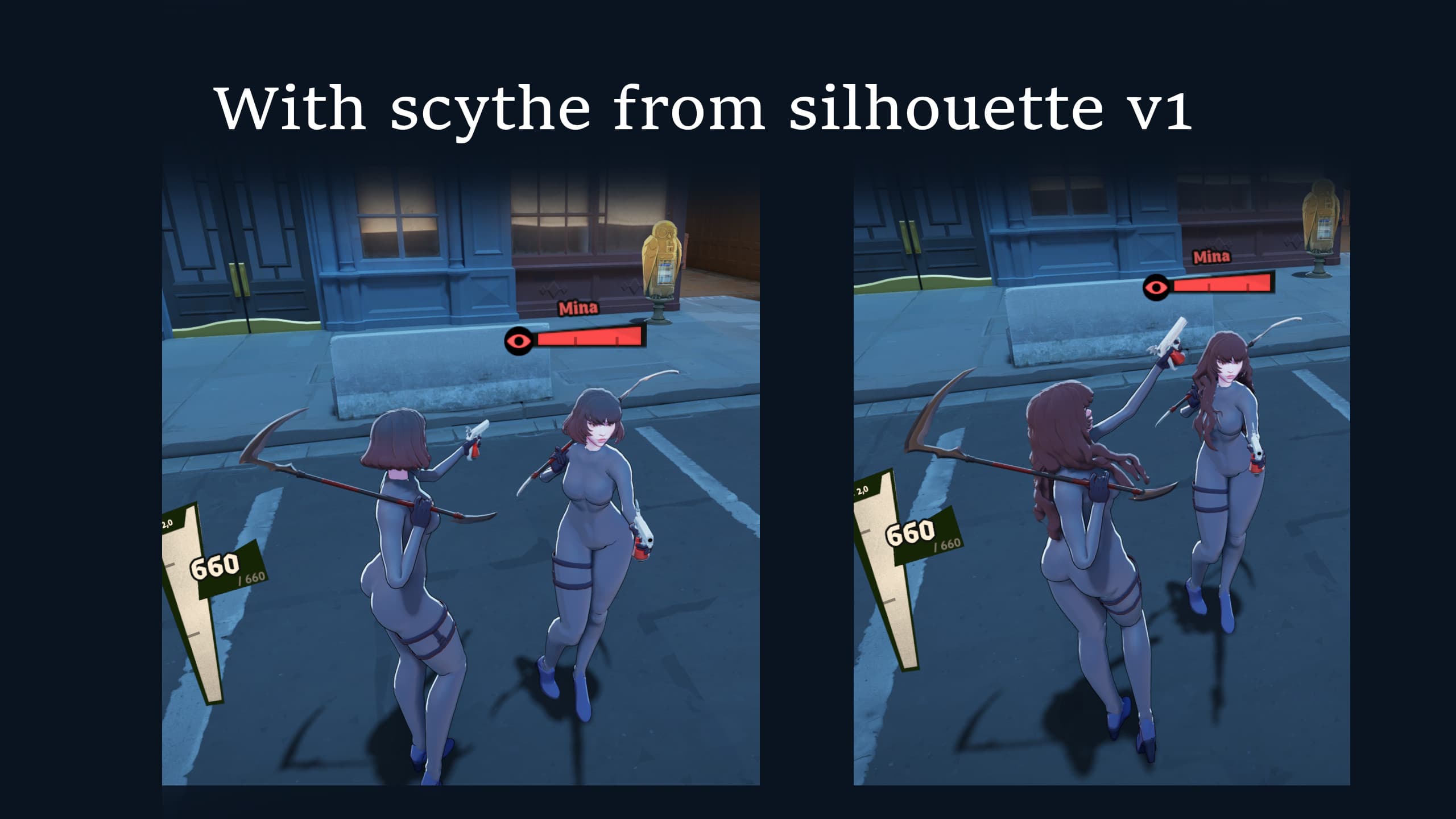 mina silhouette 2 (Scythe return) screenshot 2