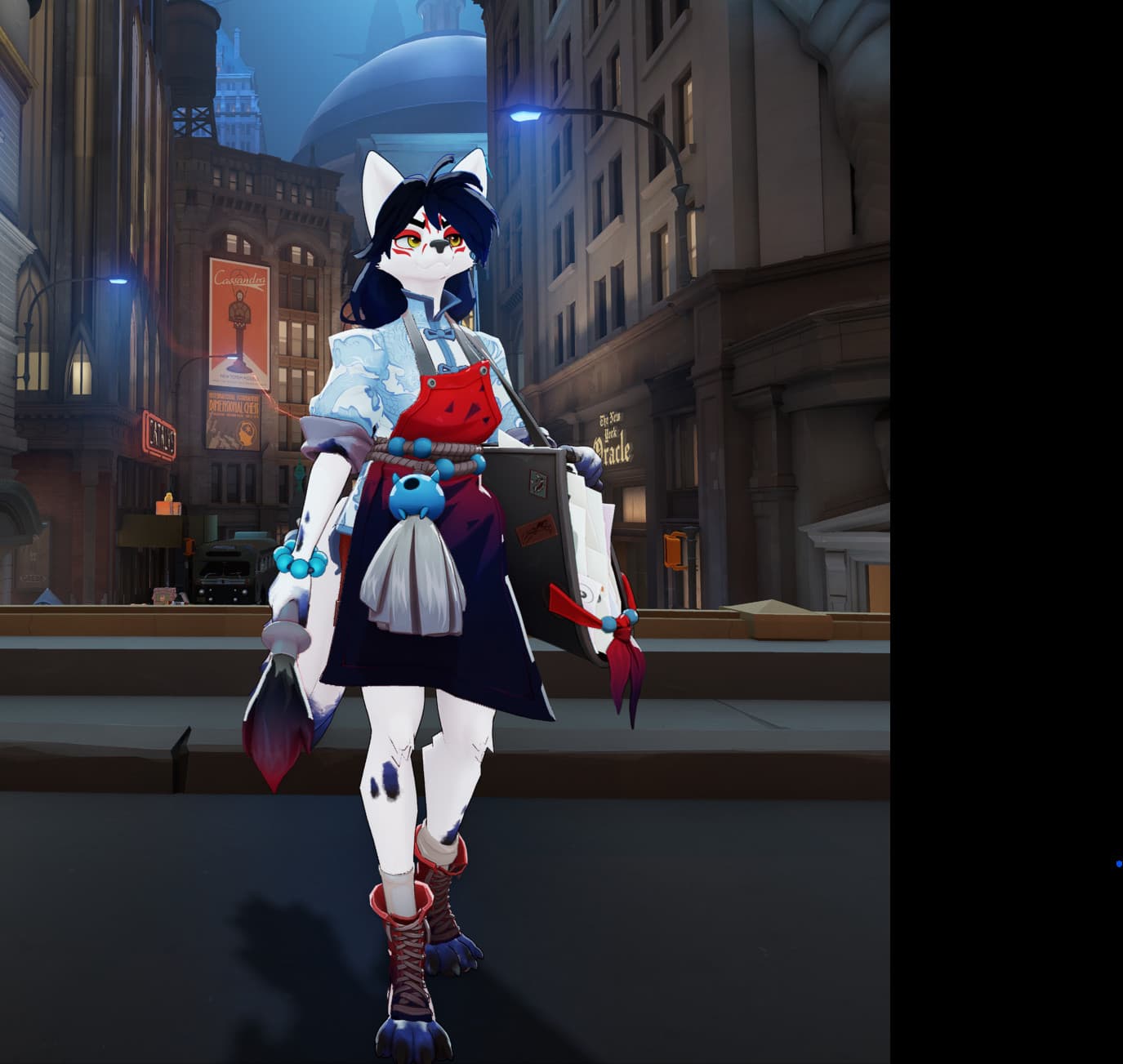 Wolf Violet Skin screenshot 2