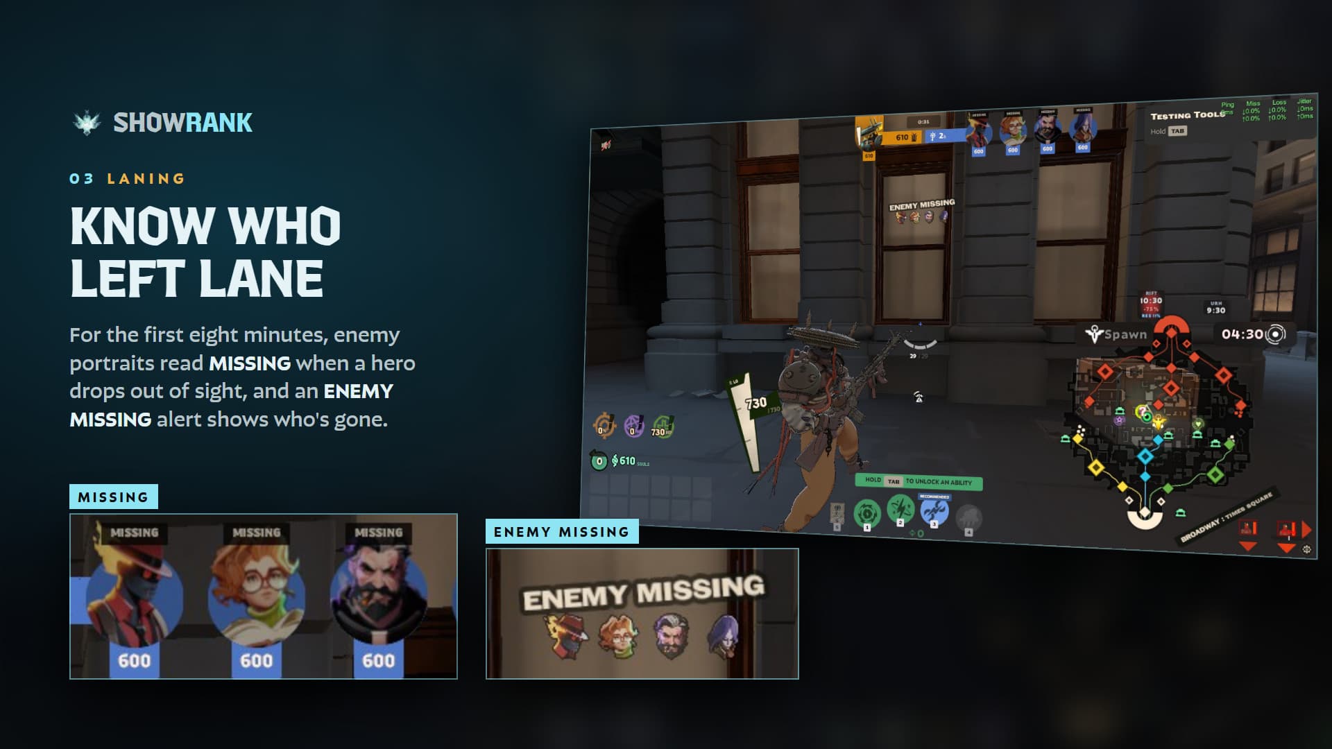 Show Rank / Lane missing warning screenshot 4