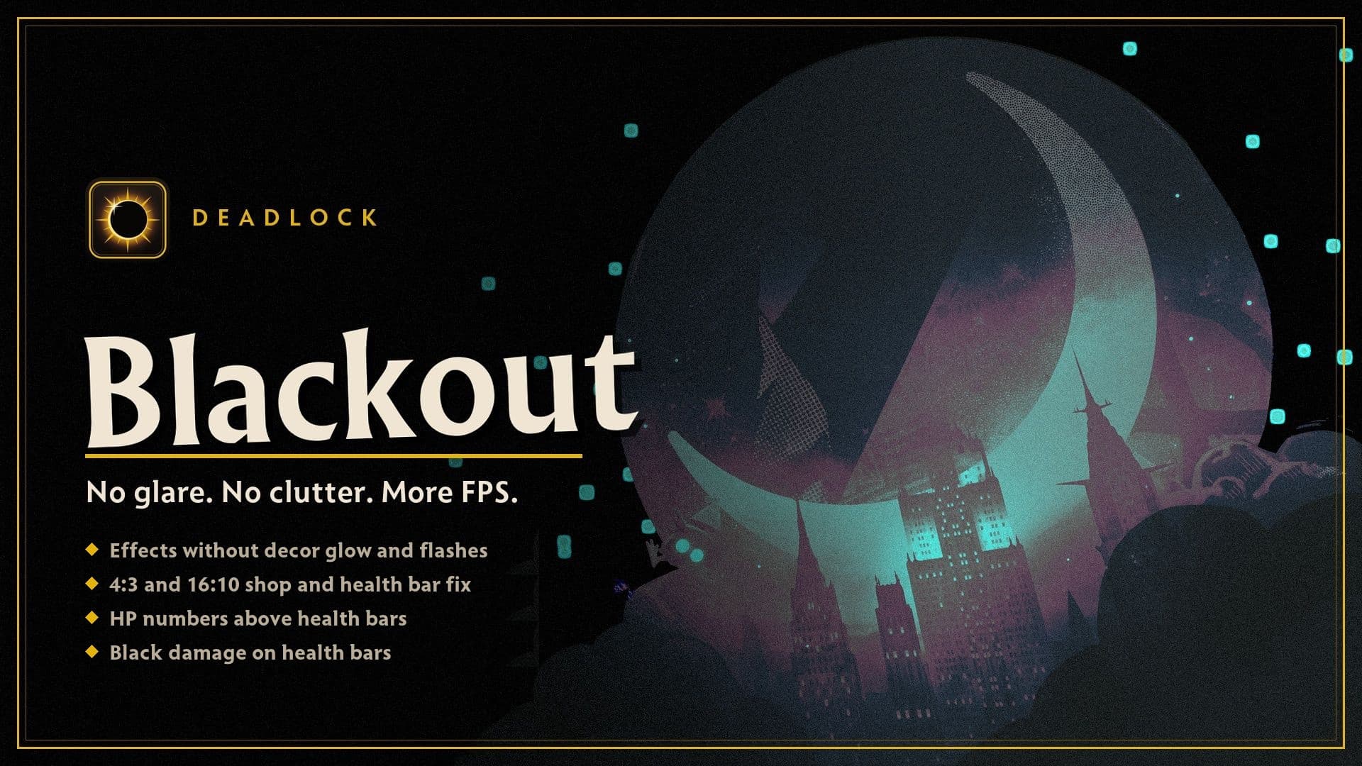 Blackout: More FPS, No Glare | 4:3 Fix, HP Bars screenshot