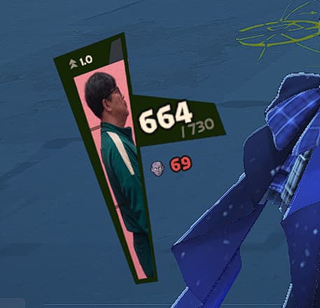 Player 048 (and Suisei) HP Bars screenshot