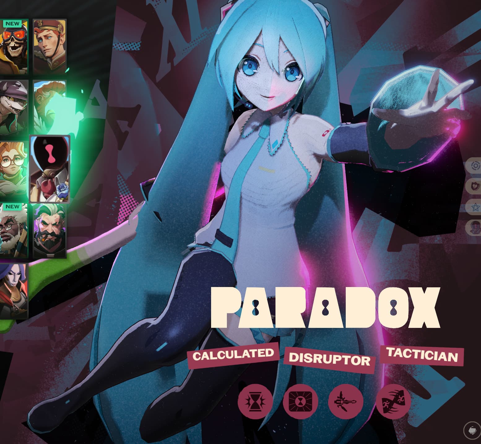 Miku As Paradox (Leek, Hair Physics, Voicelines!) screenshot