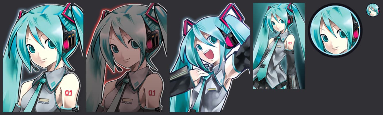 Miku As Paradox (Leek, Hair Physics, Voicelines!) screenshot 4