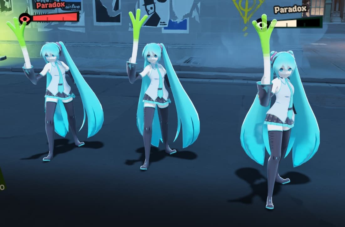 Miku As Paradox (Leek, Hair Physics, Voicelines!) screenshot 5