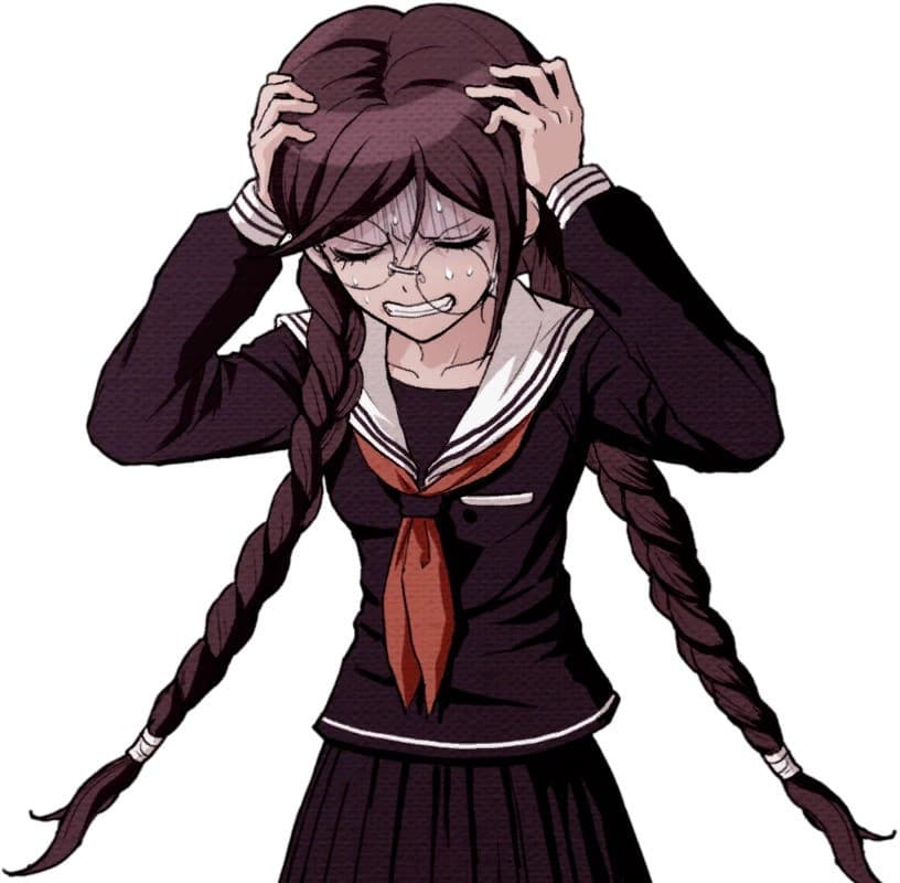 Danganronpa Toko Fukawa icon over Paige screenshot 4