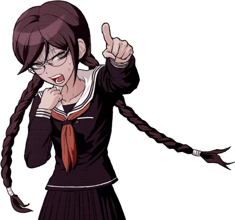 Danganronpa Toko Fukawa icon over Paige screenshot 5