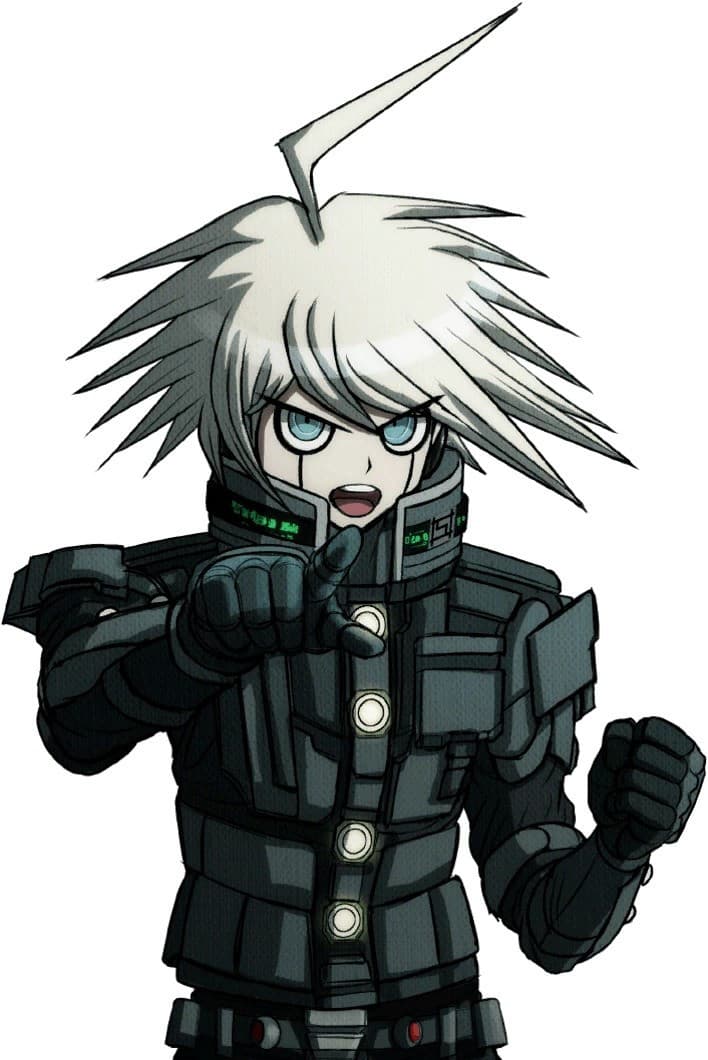 Danganronpa K1-B0 over Bebop portraits screenshot 4