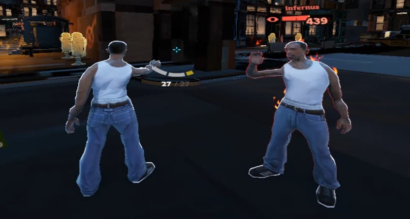 CJ from GTA: San Andreas (Infernus) screenshot