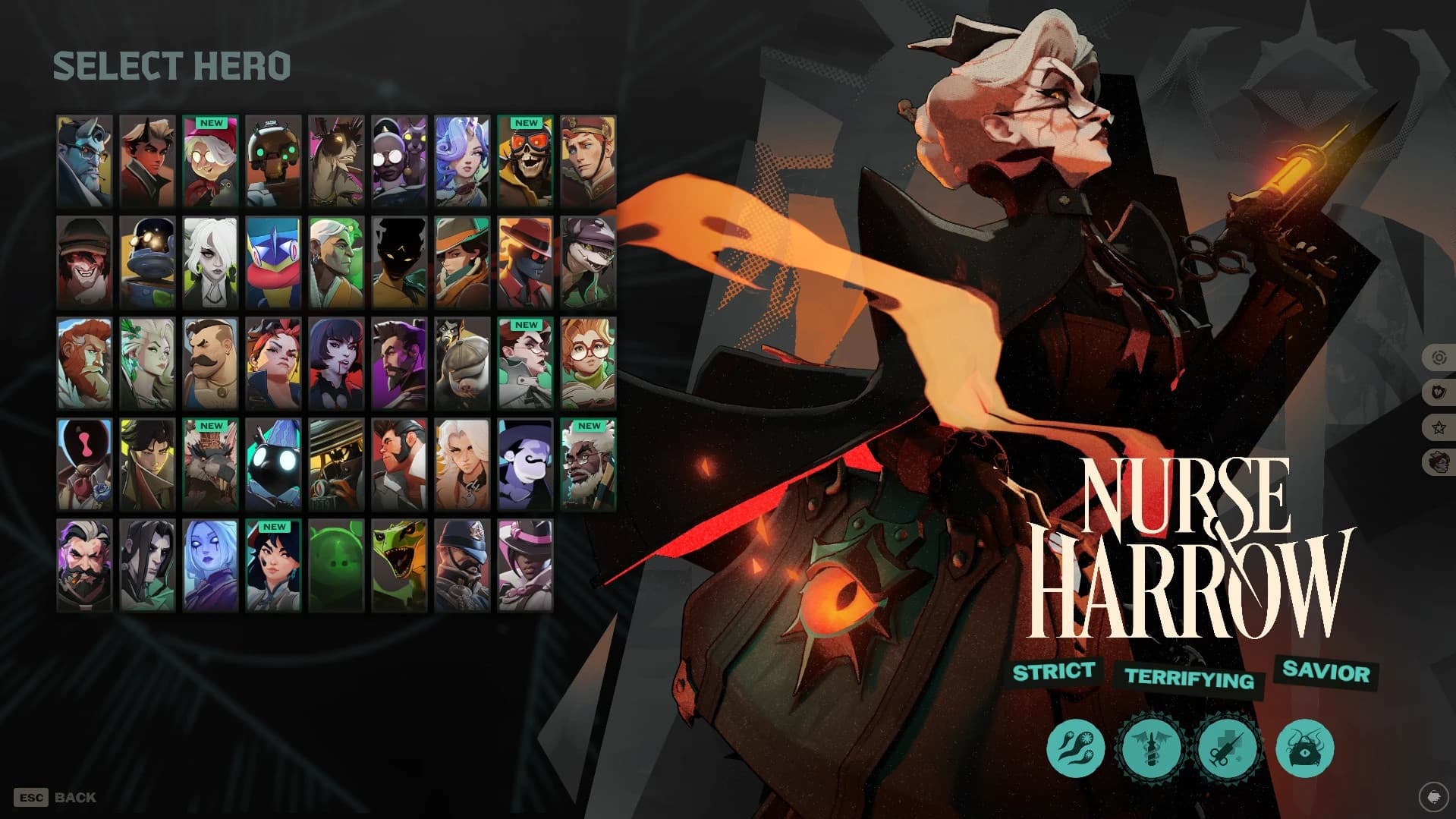 Nurse Harrow - Permanent Ult Colors screenshot