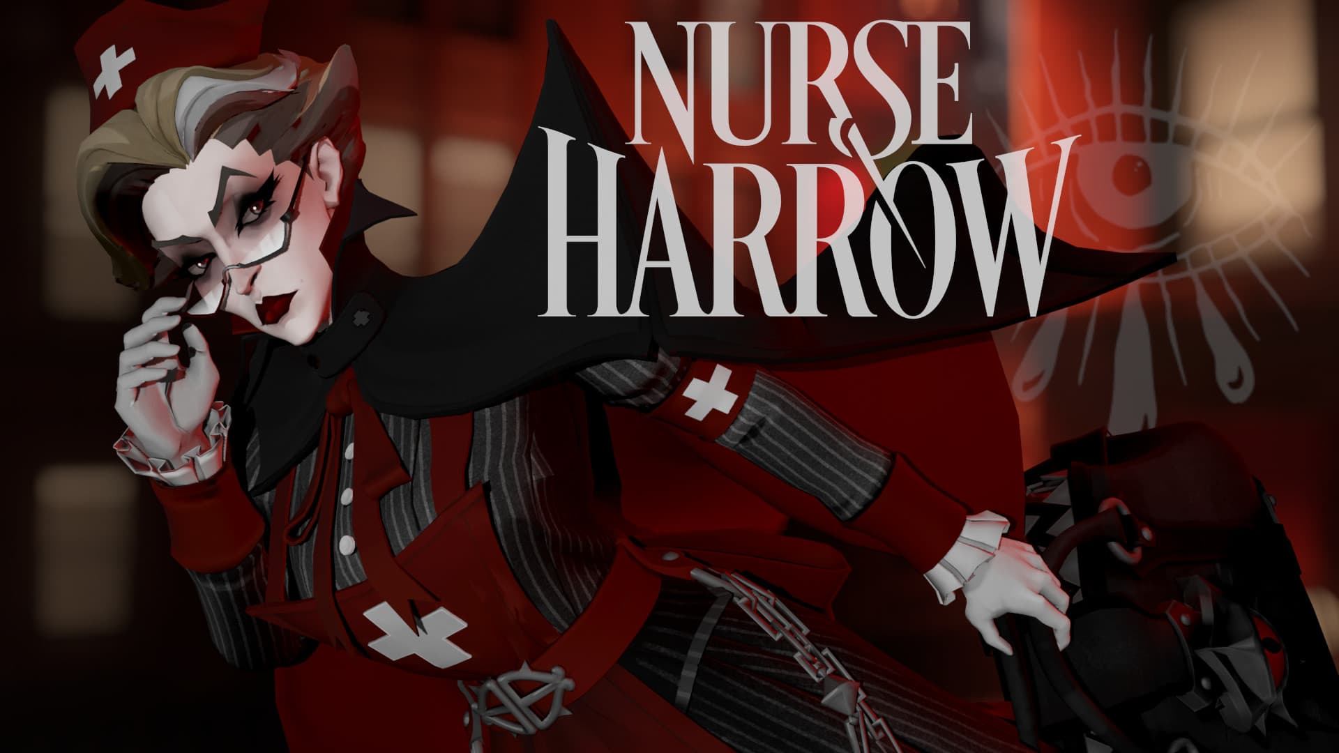 Scarlet Nurse + particles (10 hair options) screenshot