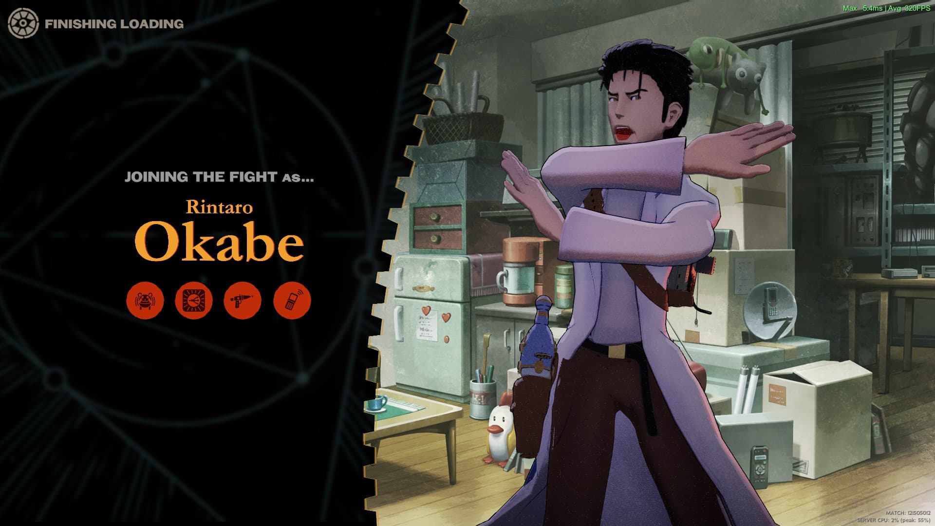 Rintaro Okabe Paradox screenshot