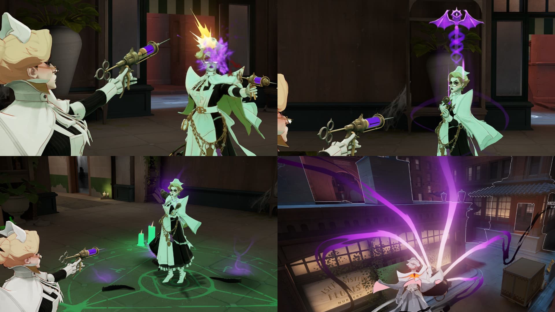 Maid Nurse Harrow + particles (bow leech add-on) screenshot 7