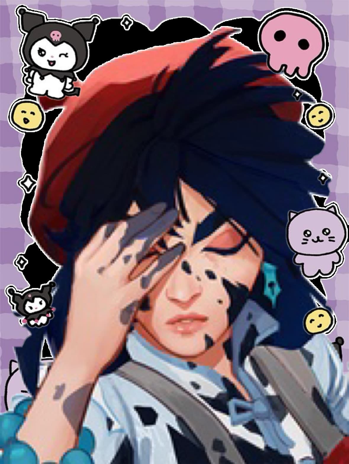 kuromi frame violet portraits screenshot 4