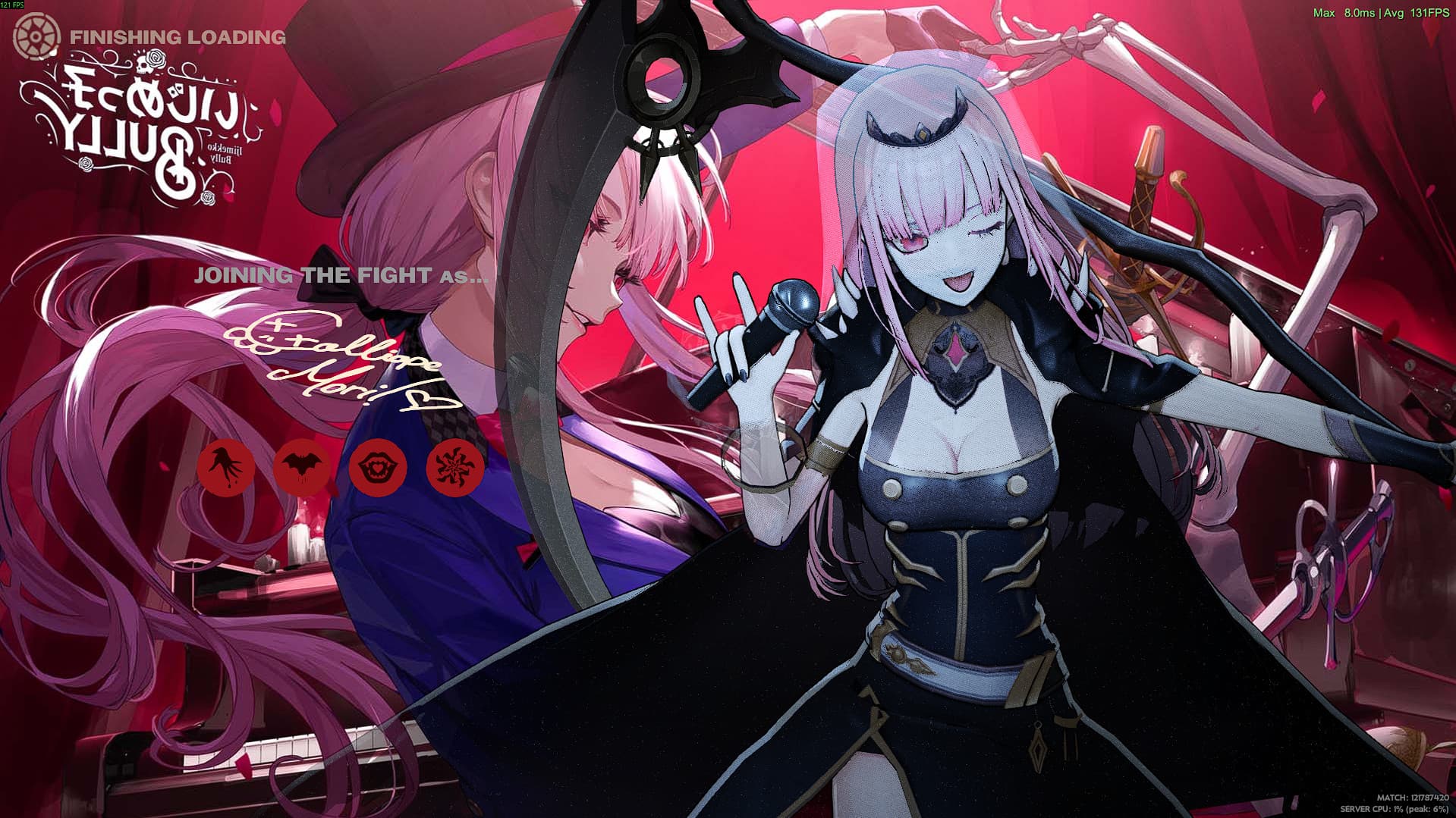 Calliope Mori over Mina screenshot