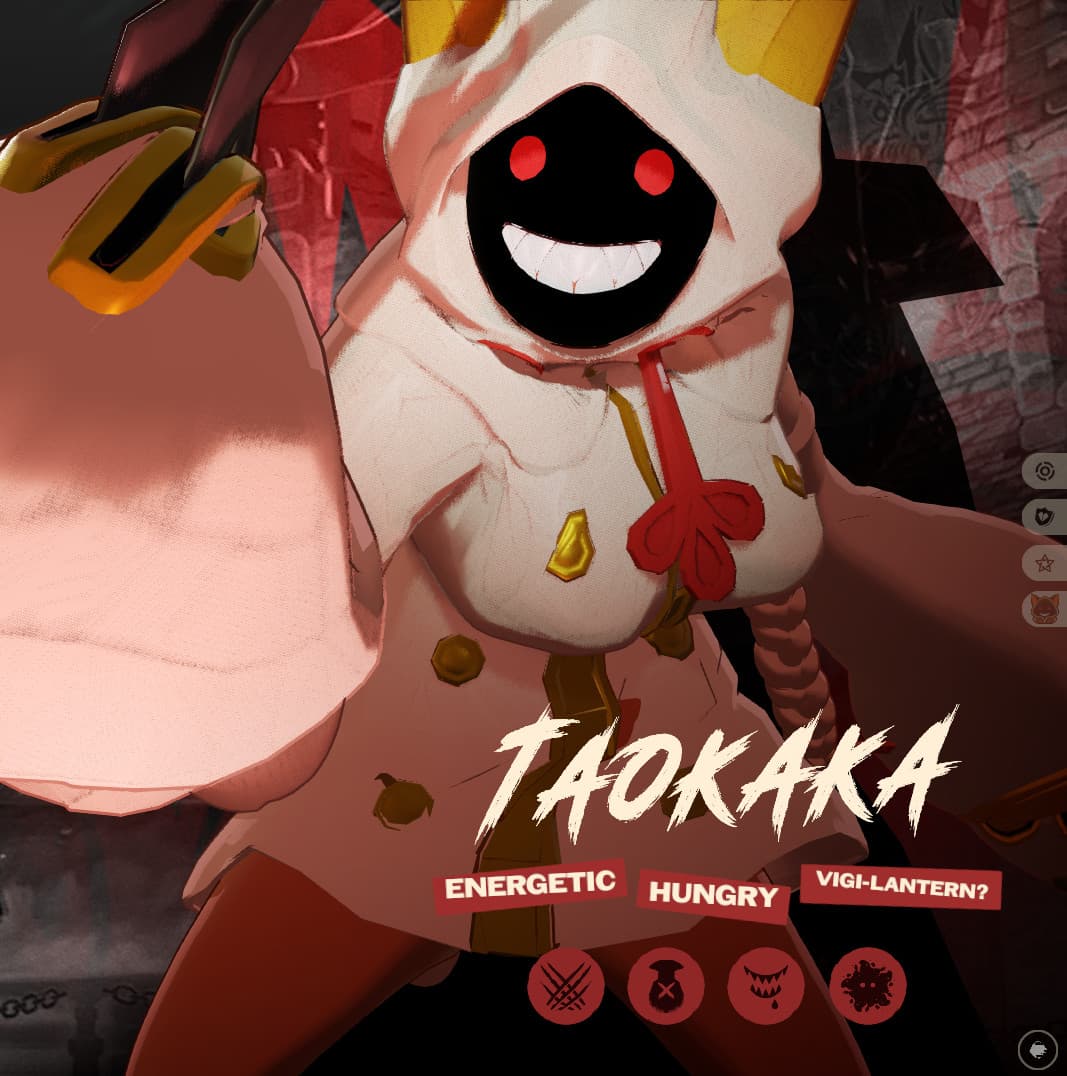 Taokaka over Drifter UI Edits screenshot