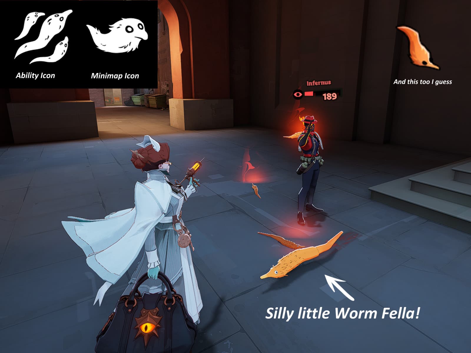 Squirmles (Worm) over Nurse Harrow Leeches screenshot 2