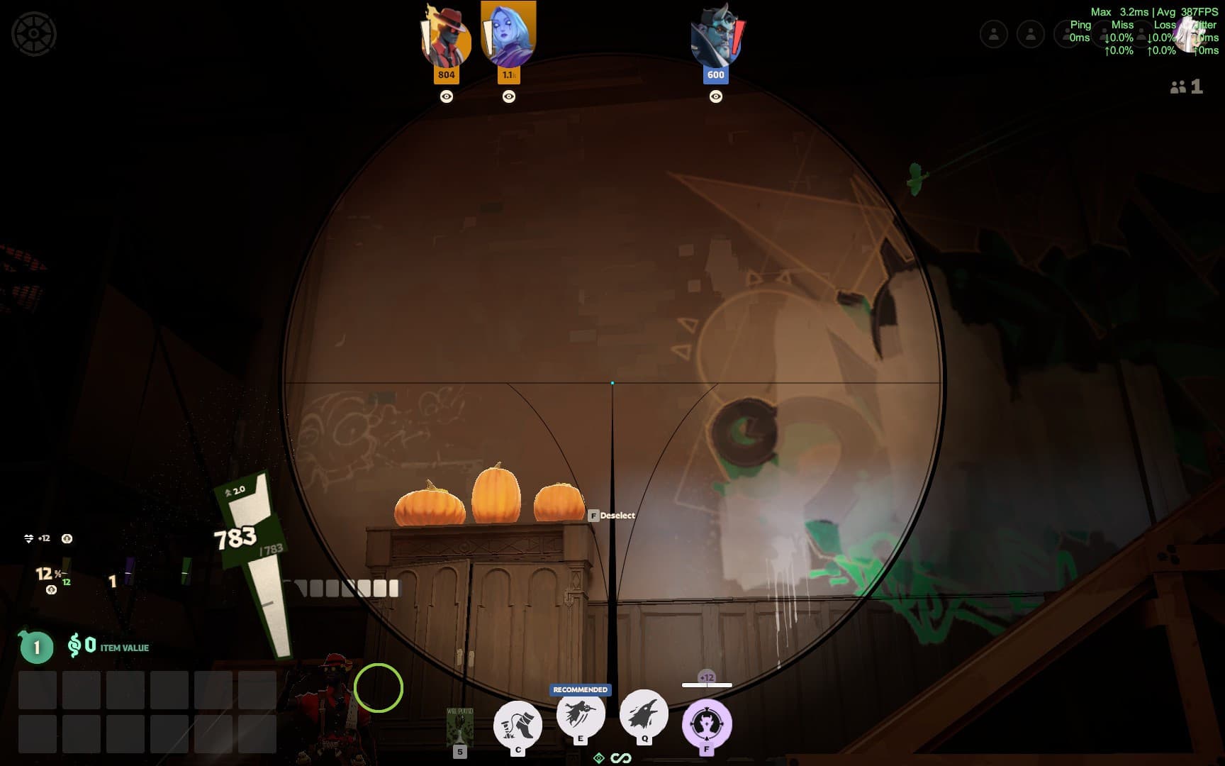Custom Vindicta scope (cyan dot) screenshot 2