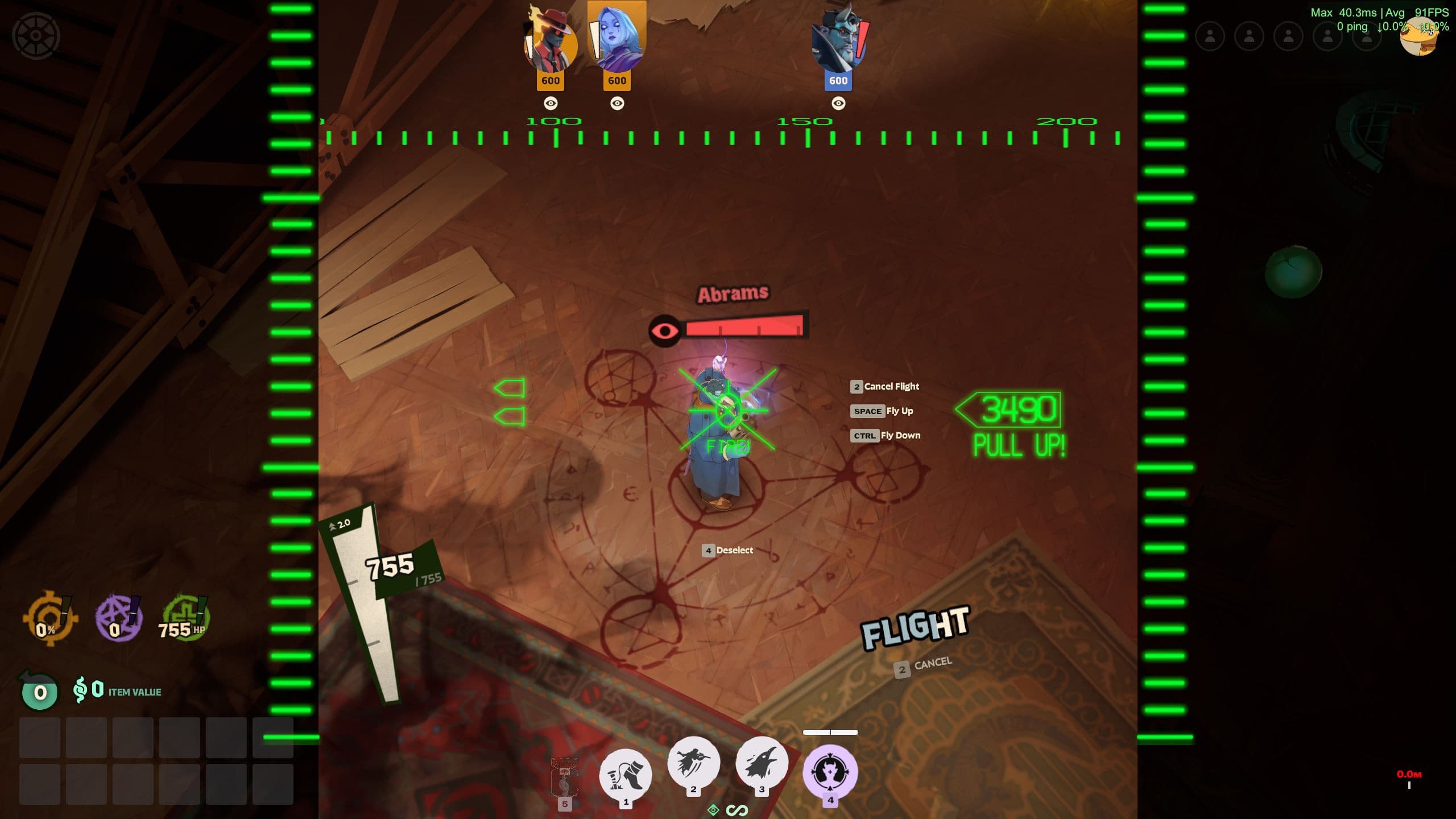 Vindicta Fighter Pilot HUD screenshot 2