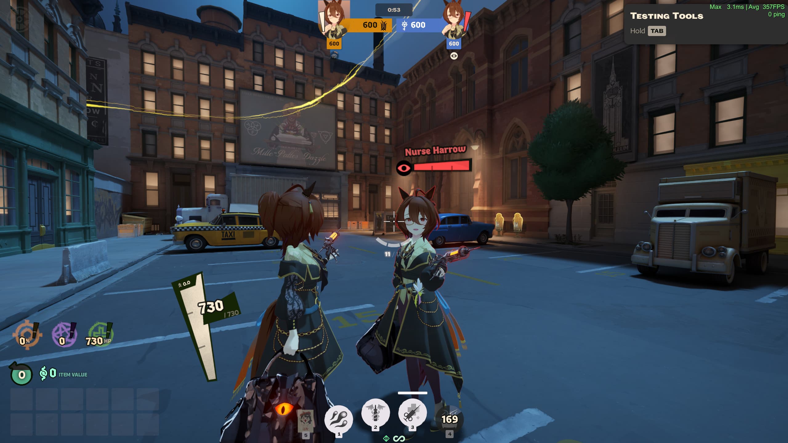 Agnes Tachyon (Σ Experiment) over Nurse Harrow screenshot 2