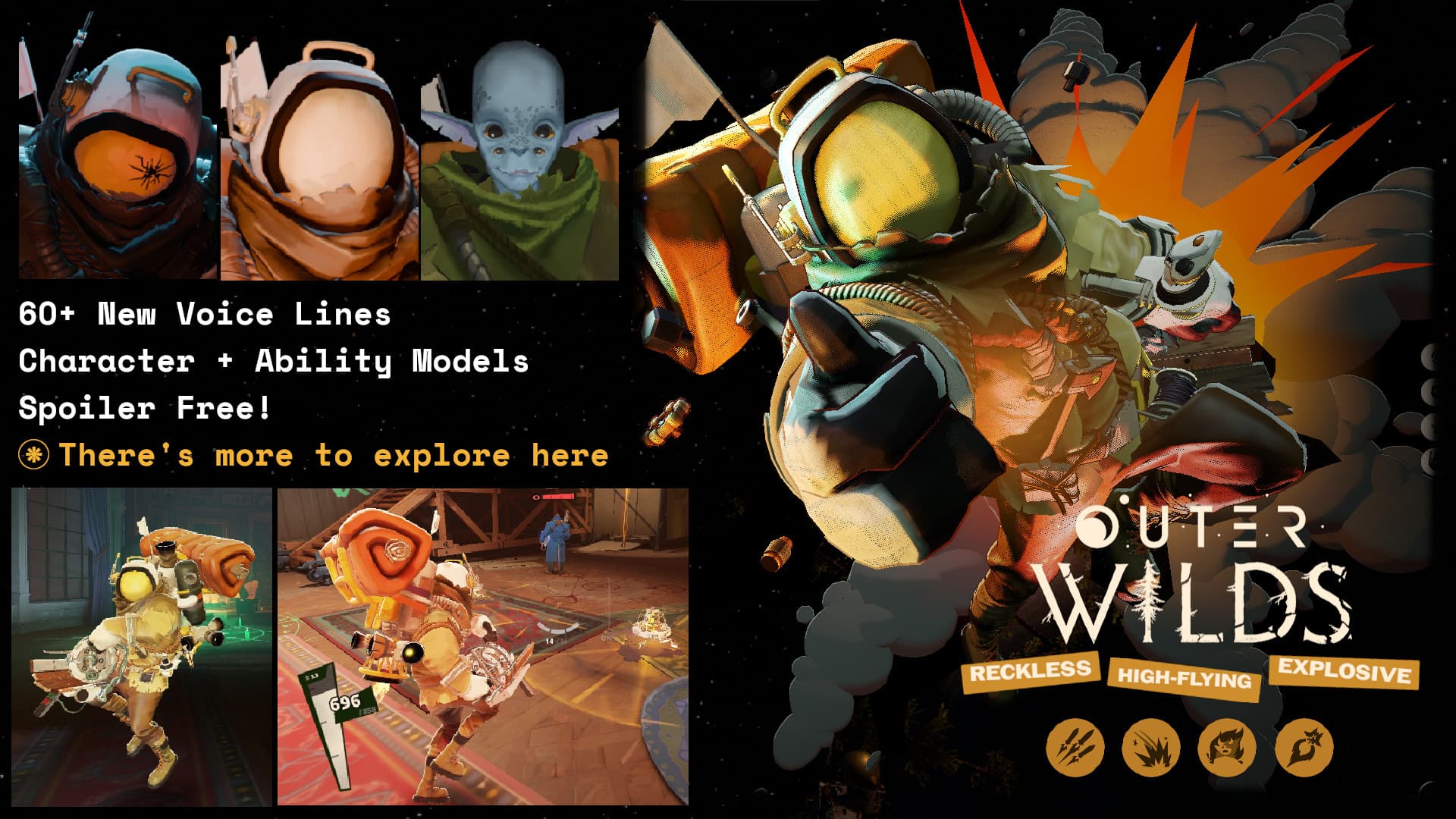 Hatchling as Deadman Danny (OUTER WILDS) screenshot 2