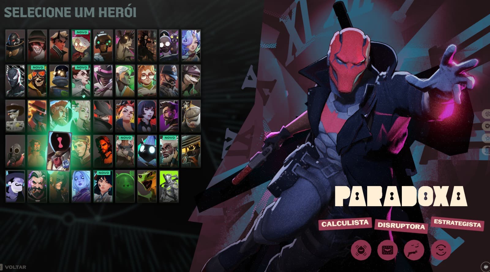 Capuz vermelho Paradoxa screenshot