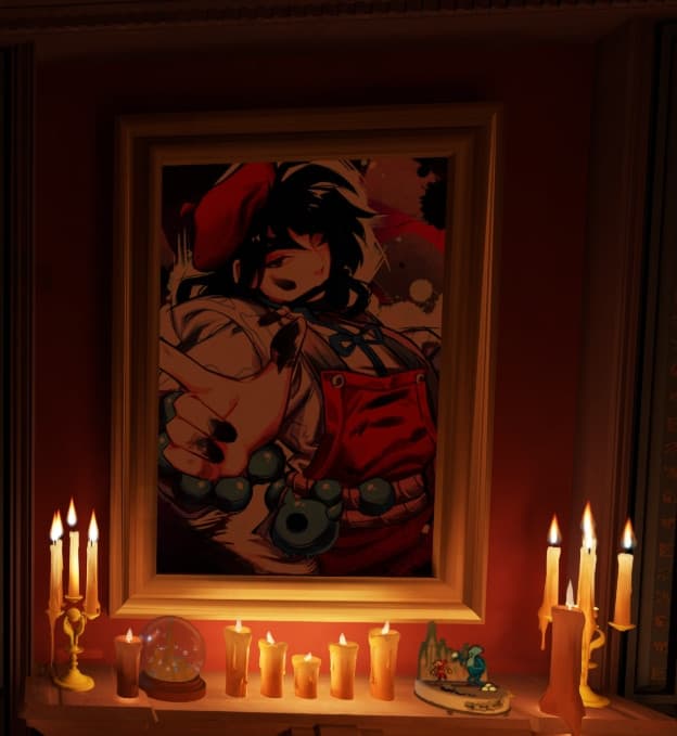 Violet in hideout screenshot