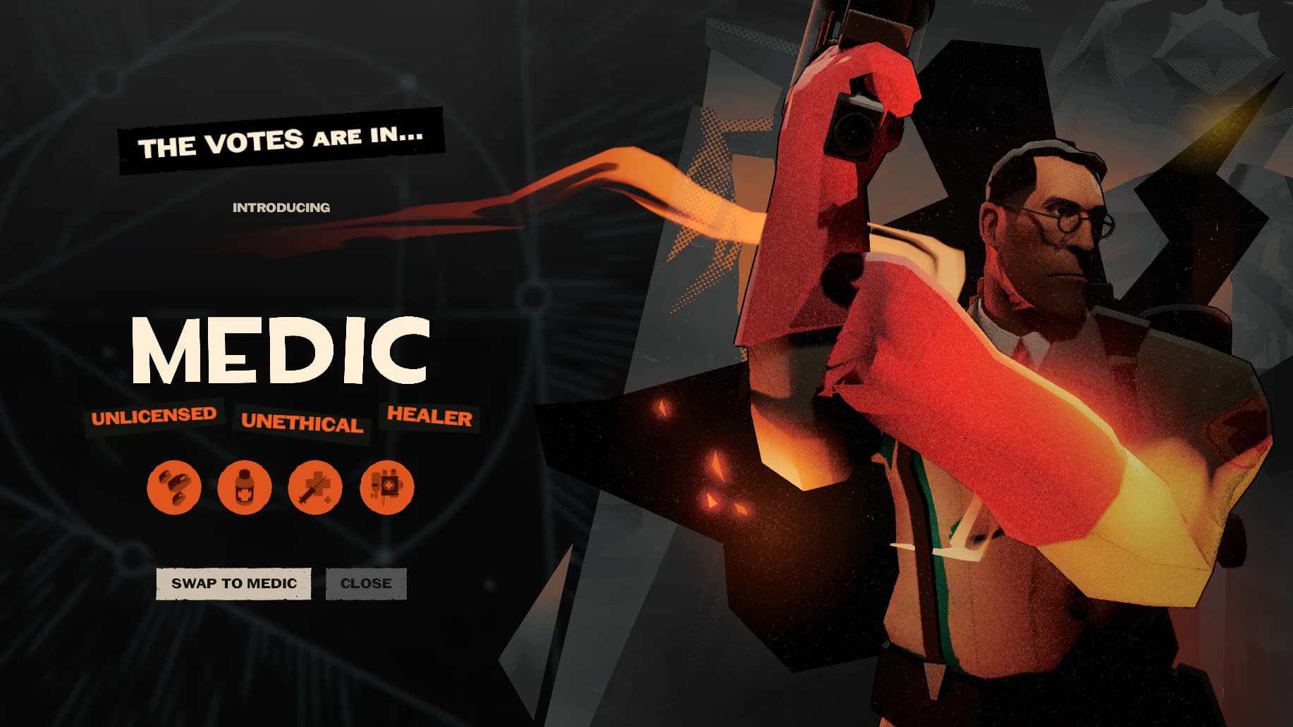 TF2 Medic (Nurse Harrow Replacement) screenshot 2