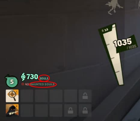 Remove Souls & Haunted Souls text from hud screenshot 2