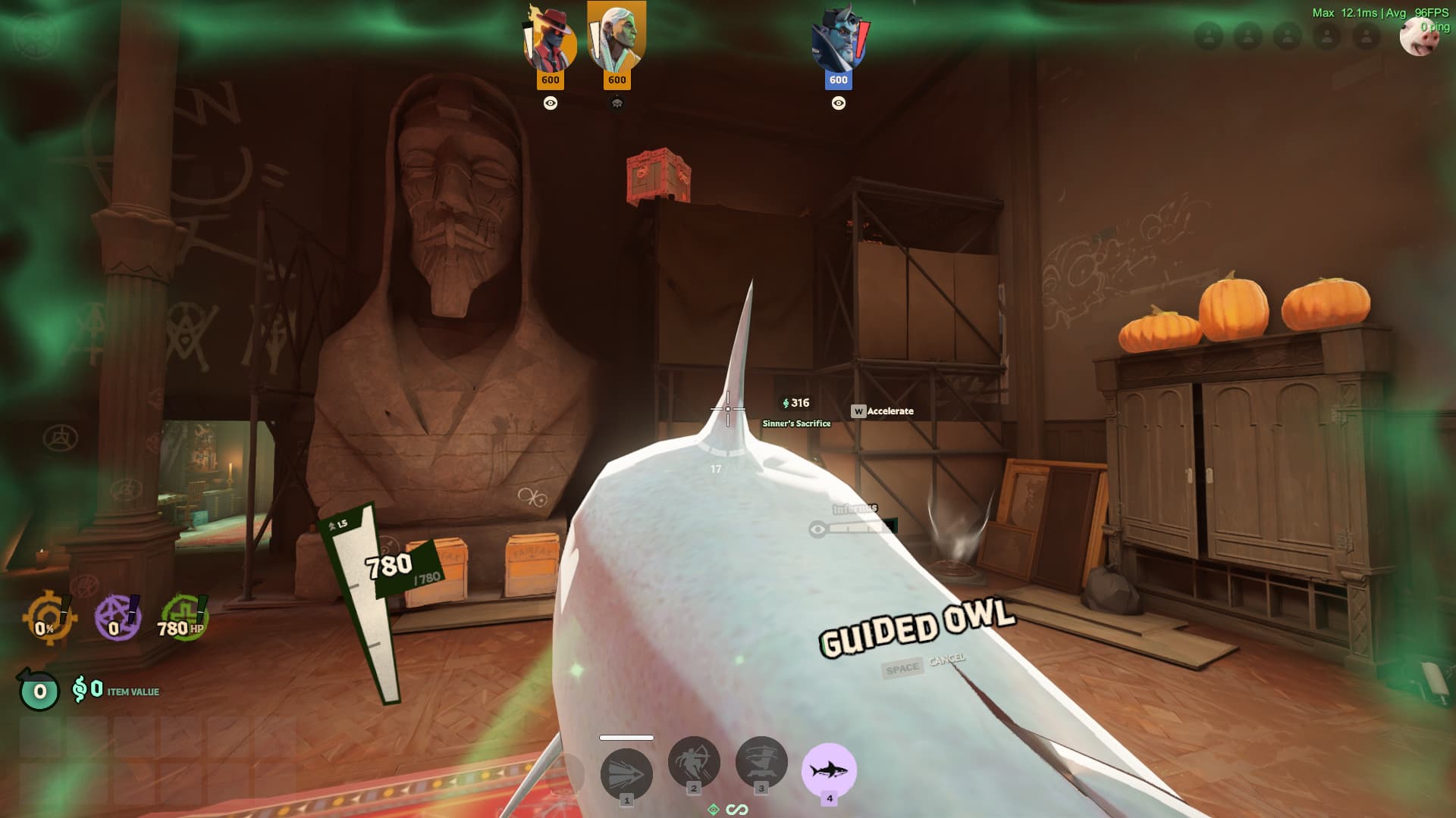 Bruce the Shark over Guided Owl screenshot 4