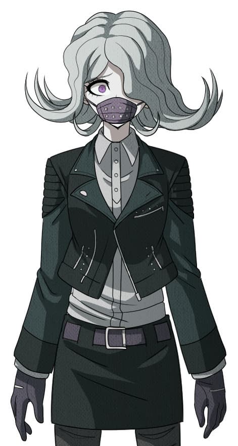 Danganronpa Seiko over Nurse Harrow portraits screenshot 3