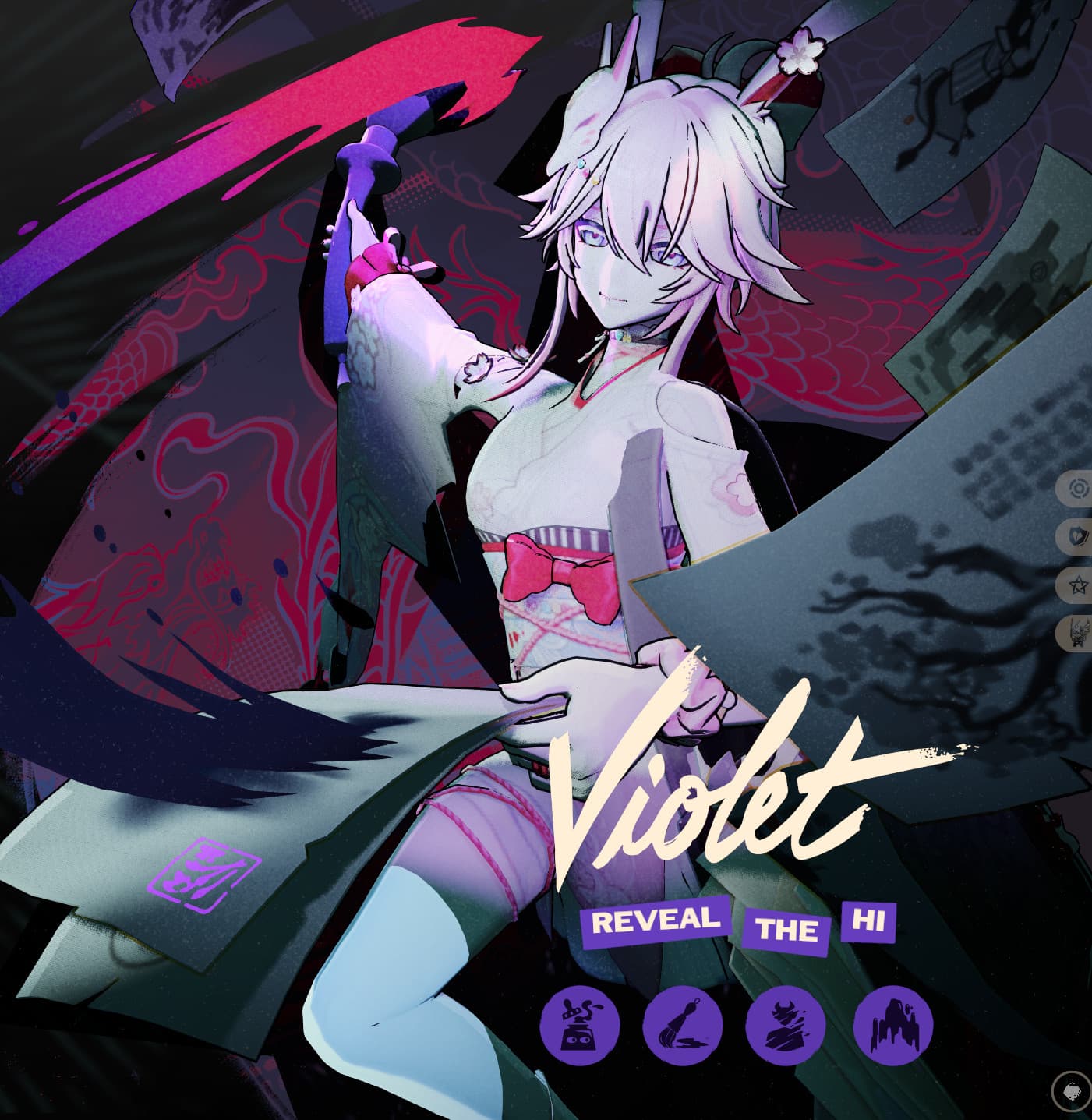 Lunar Blossming Evanescia - Violet screenshot