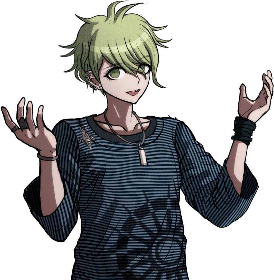 Danganronpa Rantaro Amami over Kelvin portraits screenshot 5
