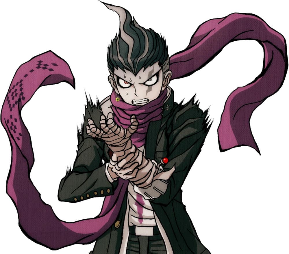 Danganronpa Gundham Tanaka over Rat King portraits screenshot 5