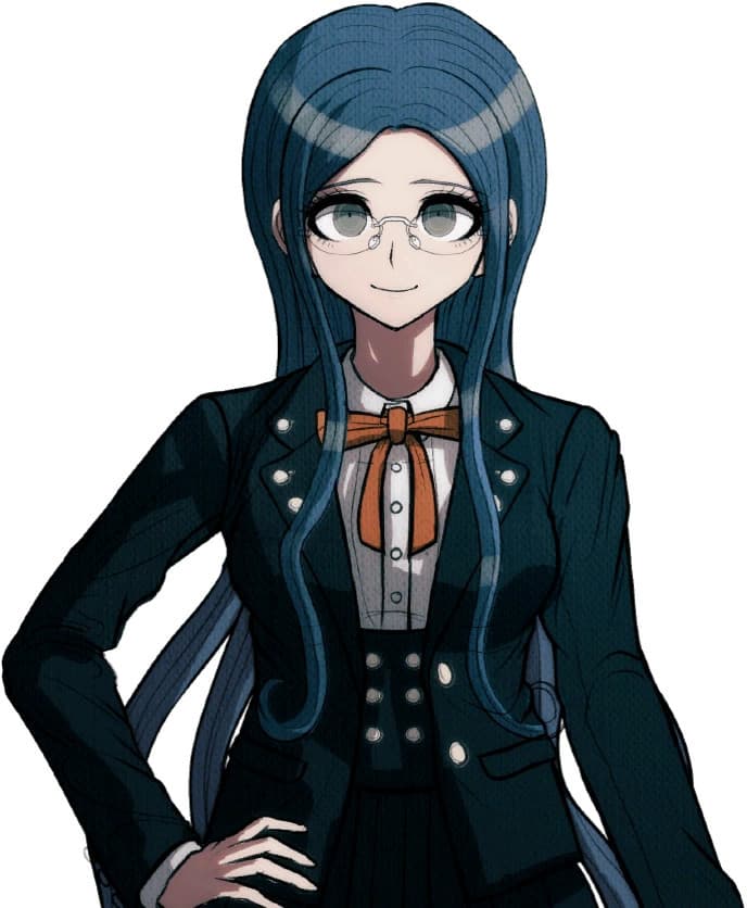 Danganronpa Tsumugi over Sinclair portraits screenshot 3