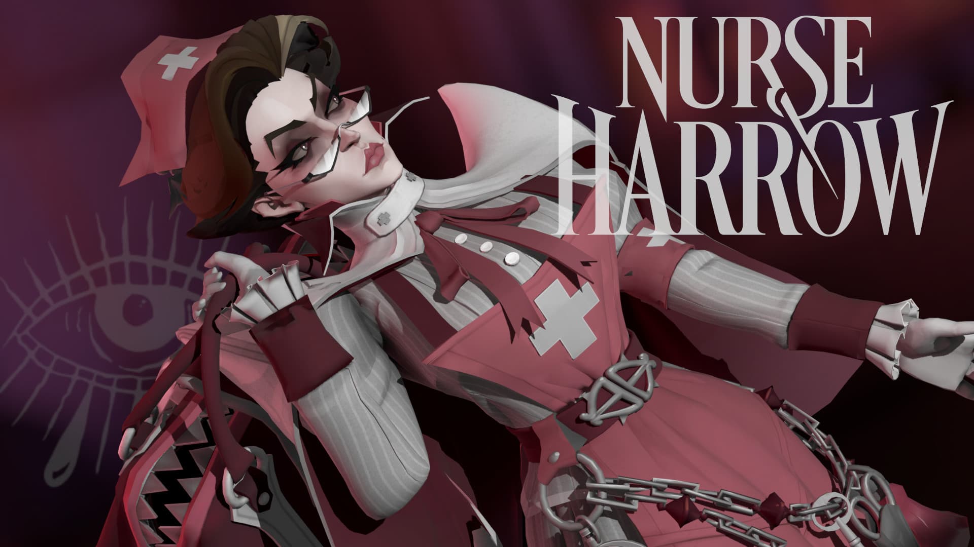 Romantic Nurse Harrow + particles (customizable) screenshot