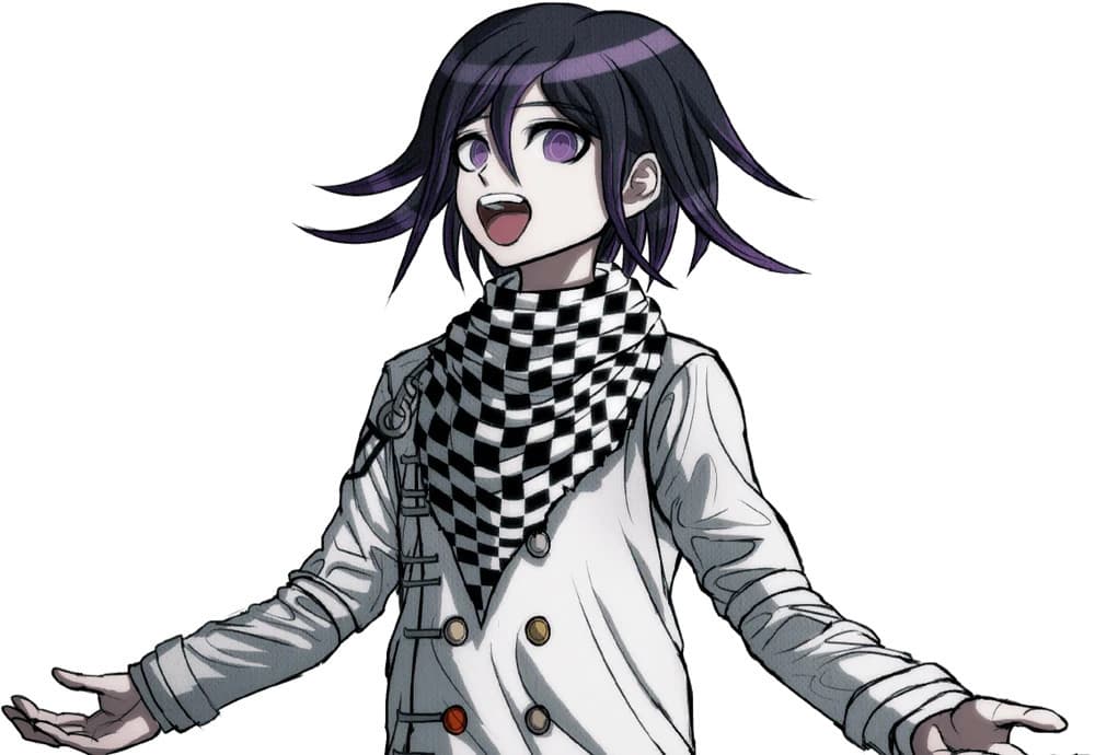 Danganronpa Kokichi Oma over Paradox portraits screenshot 4