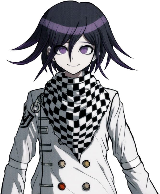 Danganronpa Kokichi Oma over Paradox portraits screenshot 3