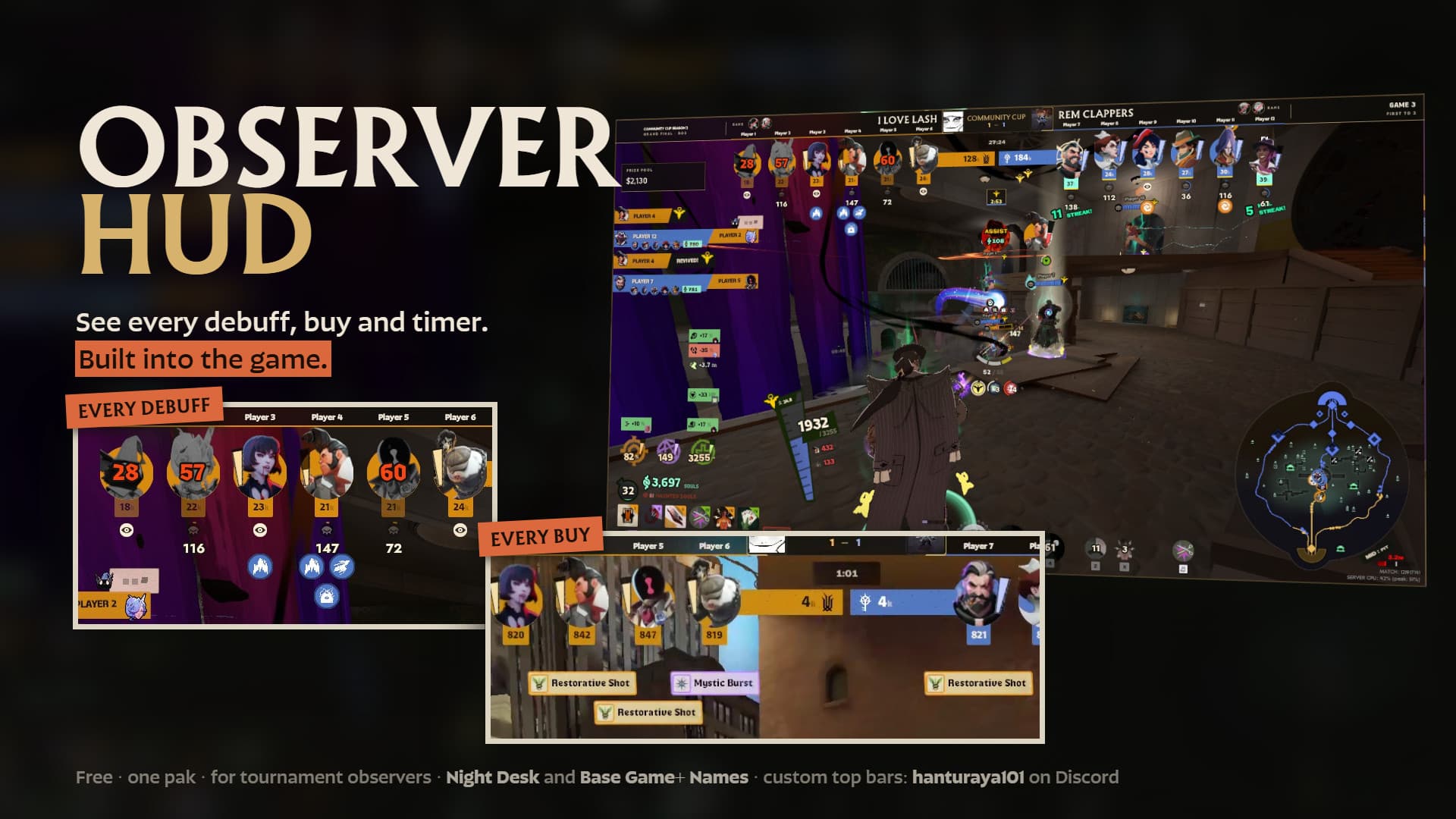 Observer Hud screenshot