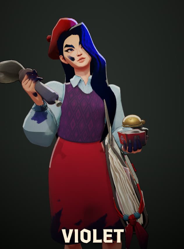 Art Student Violet screenshot 2