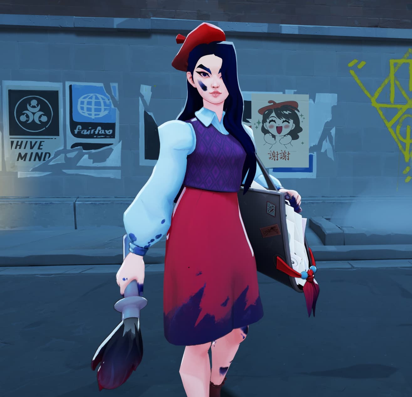 Art Student Violet screenshot